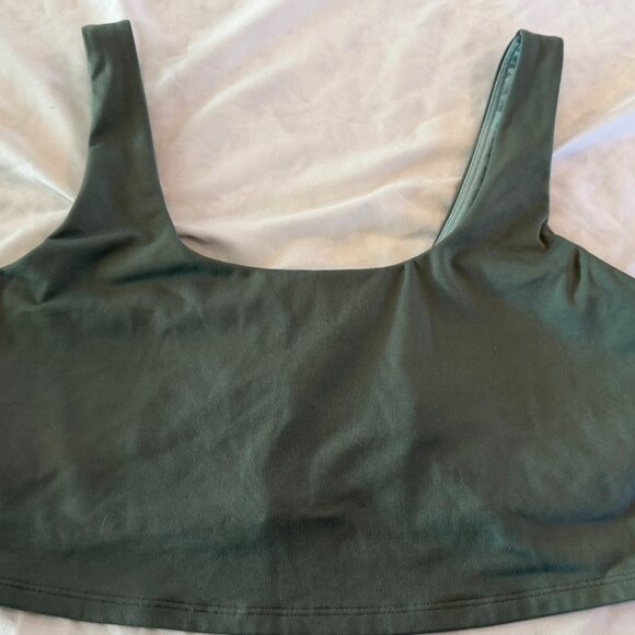 Women's GapFit Eclipse Cropped Cami Long Line Sports Bra - Picture 1 of 4